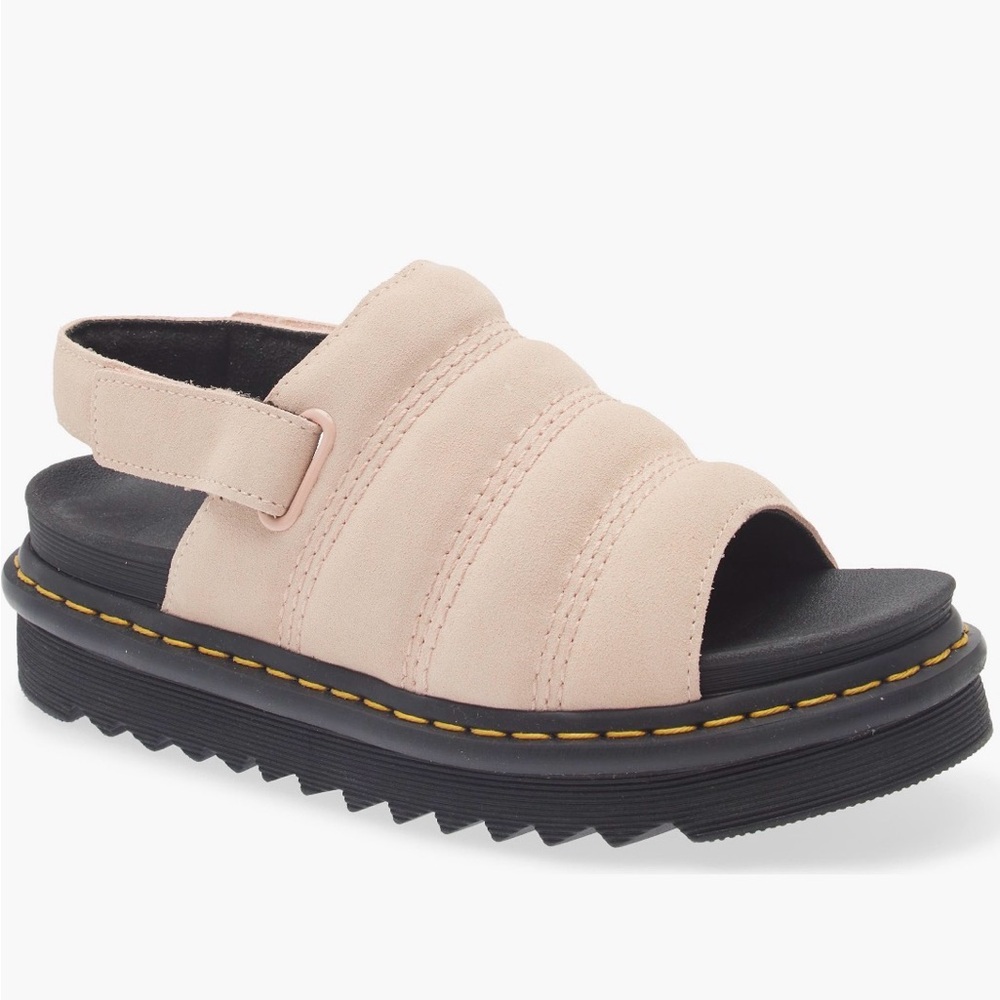 New Dr. Martens Kole Slingback Platform Sandal, Powder Pink